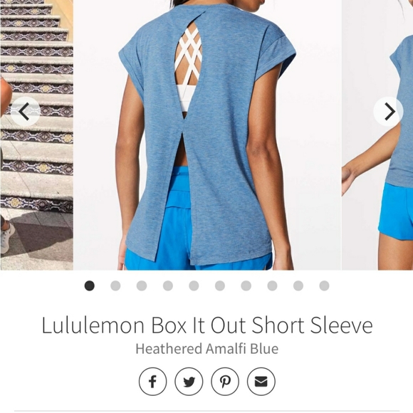 Lululemon Box it Out Short Sleeve - Picture 3 of 8